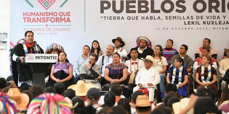 Eduardo Ramírez impulsa unidad y diálogo con los pueblos originarios de Chiapas