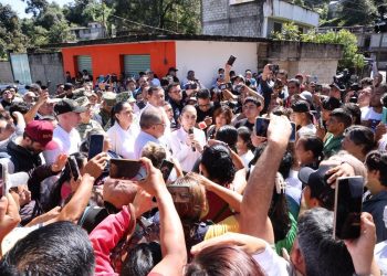 “Nadie se quedará desamparado”: Sheinbaum en gira por zonas afectadas por lluvias