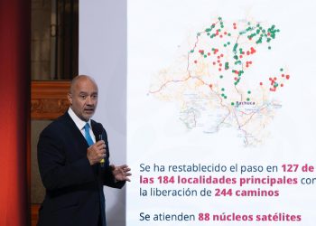 Puebla, Querétaro y San Luis Potosí ya comunicados; 220 de 288 comunidades recuperan paso: SICT