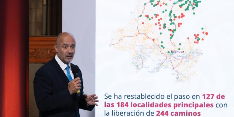 Puebla, Querétaro y San Luis Potosí ya comunicados; 220 de 288 comunidades recuperan paso: SICT