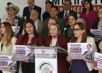 Morena celebra primer aniversario del gobierno de Claudia Sheinbaum y avances de la Cuarta Transformación