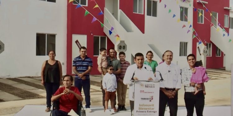 Entregan en Tabasco las primeras viviendas del programa “Vivienda para el Bienestar”