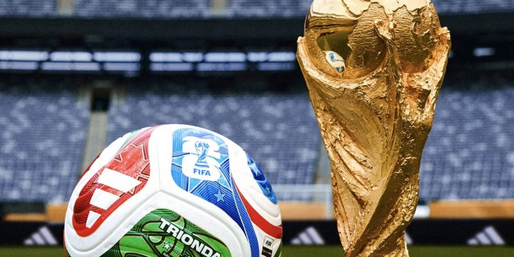 FIFA y Adidas presentan a TRIONDA, el balón oficial del Mundial 2026