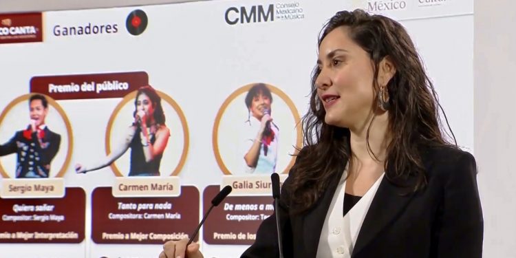 México Canta cautivó a 39 países y más de 11 millones de espectadores: Curiel