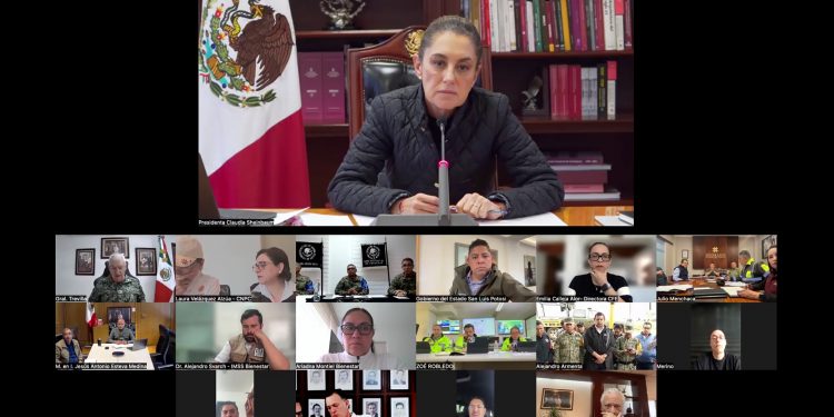 Sheinbaum coordina reunión con gobernadores por afectaciones de lluvias; garantiza apoyo total a damnificados