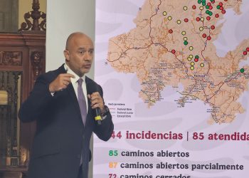SICT atiende más de 600 incidencias en carreteras tras lluvias extraordinarias: Jesús Esteva