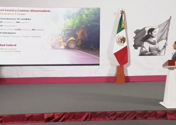 Avanza SICT en la reapertura de caminos; aún hay 191 localidades incomunicadas