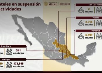Más de 14 mil escuelas suspenden clases por lluvias: SEP