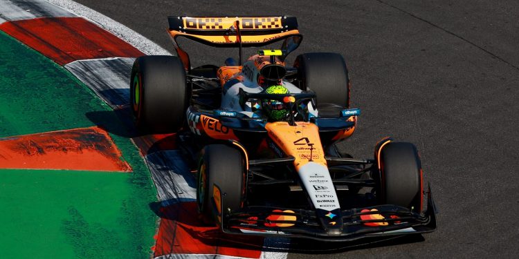 Norris conquista la pole en el GP de México