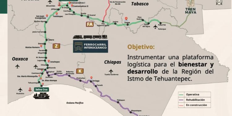Corredor Interoceánico avanza como eje geoestratégico del desarrollo del sureste mexicano