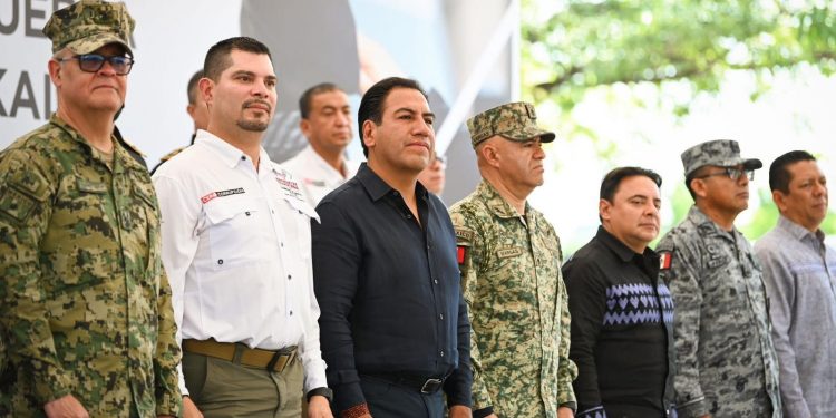 Eduardo Ramírez fortalece a la Fuerza de Reacción Inmediata Pakal con cámaras inteligentes y vehículos blindados