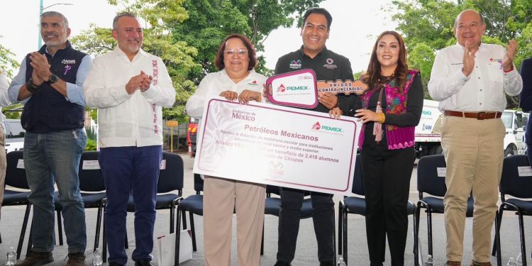 Eduardo Ramírez reconoce a Pemex por su compromiso social y apoyo a Chiapas