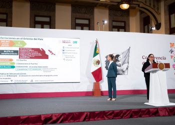 CFE reporta restablecimiento del 84% del suministro eléctrico tras lluvias atípicas en cinco estados