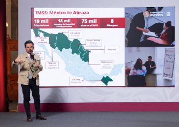 IMSS impulsa el programa “Vive Saludable, Vive Feliz” en primarias públicas y amplía cobertura médica a repatriados