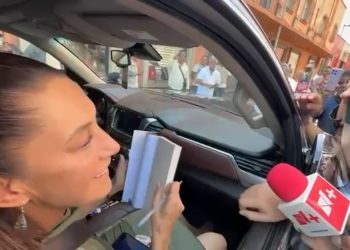 Sheinbaum celebra reaparición de López Obrador y afirma: “Somos un solo movimiento”