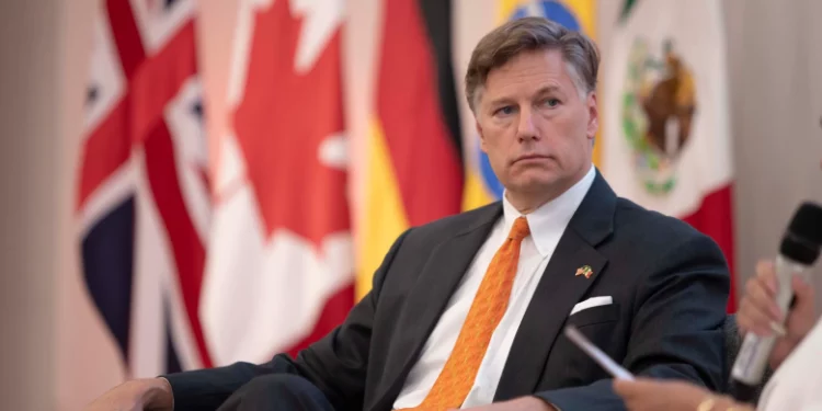 Christopher Landau llama a fortalecer la cooperación con México contra el crimen organizado tras asesinato de Carlos Manzo