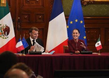Macron respalda respeto a la soberanía nacional y anuncia cooperación con México contra el narcotráfico