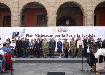 Senadores de Morena llaman a respaldar el Plan Michoacán por la Paz y la Justicia