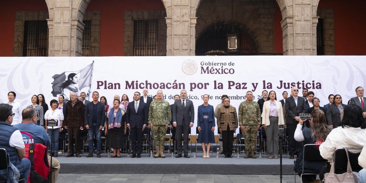 Senadores de Morena llaman a respaldar el Plan Michoacán por la Paz y la Justicia