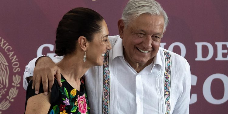 Sheinbaum felicita a López Obrador por su cumpleaños: “Le mandamos un abrazo cariñoso hasta Palenque”