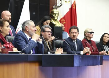 Monreal y Adán Augusto niegan intento golpista; acusan a Claudio X., Madrazo y Tabe de orquestar marcha de la Generación Z