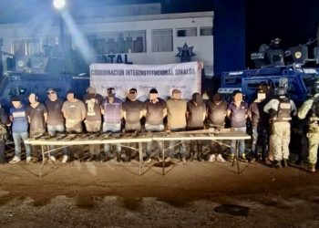 Detienen al “L-12”,objetivo prioritario y a 14 presuntos criminales en operativos coordinados en Sinaloa
