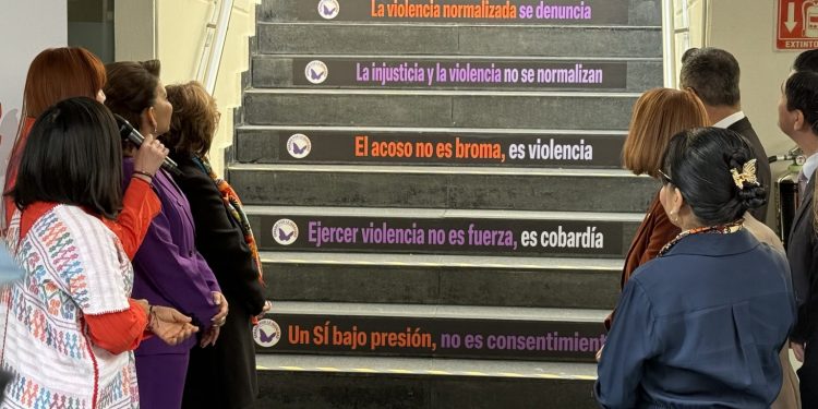 Senado inaugura Escalinatas por la Igualdad y anuncia reformas clave contra el abuso y acoso sexual