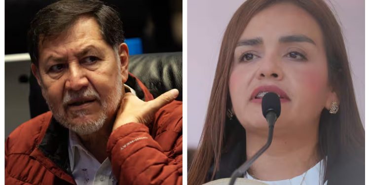 Senadoras reprochan a Fernández Noroña comentarios “misóginos” contra Grecia Quiroz