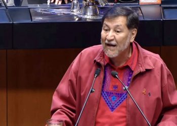Fernández Noroña arremete contra oposición y señala a Grecia Quiroz por “posición fascista” y aspiraciones en Michoacán