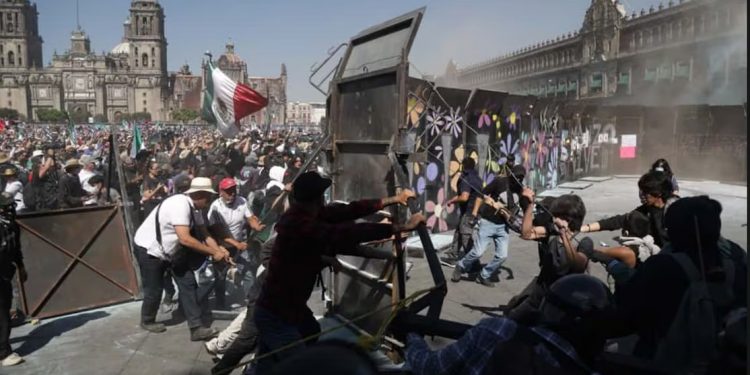 PRI acusa “maniobra burda” de Morena para vincular a su dirigencia con violencia en marcha de la Generación Z