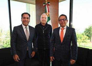 Eduardo Ramírez se reúne con el fiscal Alejandro Gertz Manero; acuerdan reforzar cooperación en materia de justicia y seguridad