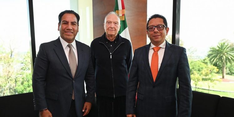 Eduardo Ramírez se reúne con el fiscal Alejandro Gertz Manero; acuerdan reforzar cooperación en materia de justicia y seguridad