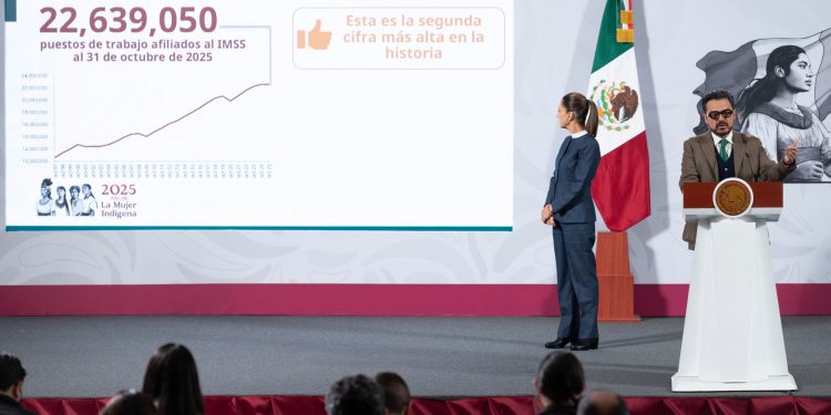 Empleo formal en México alcanza cifras históricas, IMSS reporta 22.6 millones de puestos de trabajo