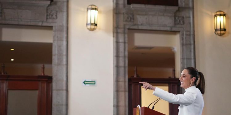 Sheinbaum afirma que el gobierno federal no ha dejado solo a Sinaloa ante repunte de violencia