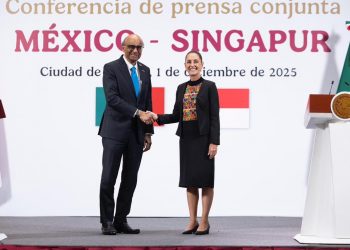 Singapur abrirá su primera embajada residente en México en 2026; Sheinbaum celebra “confianza mutua”