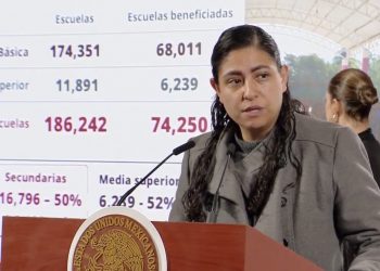 La Escuela es Nuestra beneficiará a 8.1 millones de alumnos; secundarias y EMS recibirán apoyos hasta tres veces en el sexenio