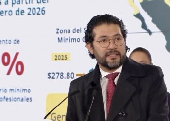 Salario mínimo subirá 13% en 2026; quedará en 315.04 pesos diarios