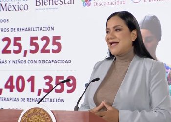 Bienestar destaca avances en pensión y rehabilitación para personas con discapacidad; suman 1.6 millones de beneficiarios