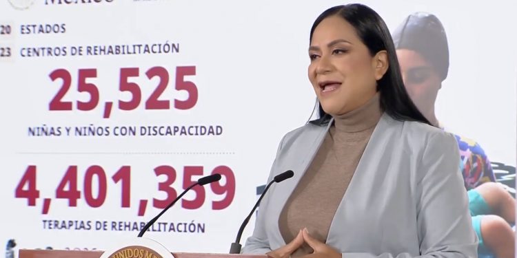 Bienestar destaca avances en pensión y rehabilitación para personas con discapacidad; suman 1.6 millones de beneficiarios