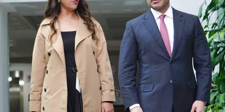 Libia Dennise García y García Harfuch revisan estrategia de seguridad; priorizan trabajo conjunto en Guanajuato