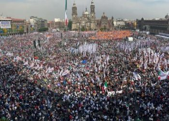 Sheinbaum agradece a más de 600 mil asistentes que llenaron el Zócalo y promete no traicionar a la 4T
