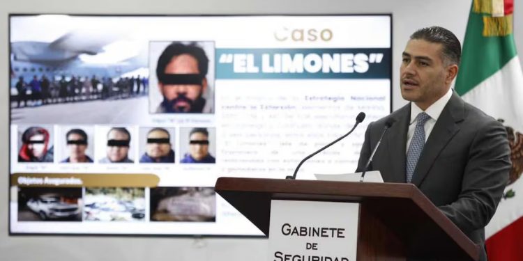 García Harfuch niega vínculo entre “El Limones” y la CATEM tras desarticulación de célula criminal en La Laguna