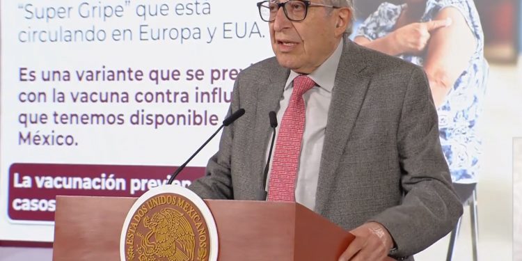 Influenza H3N2 subclado K no representa riesgo para México; hay vacuna y tratamiento suficiente: Salud
