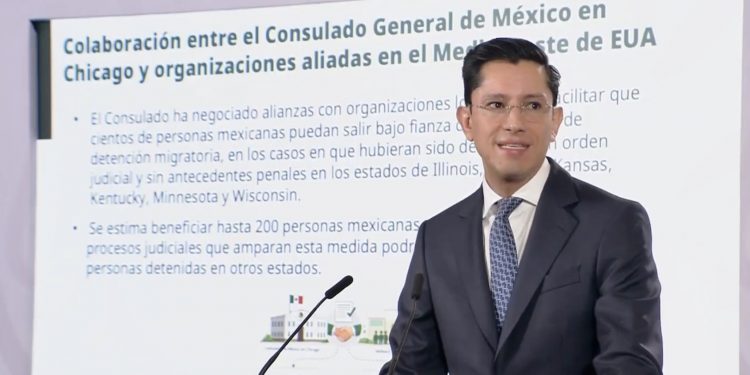 México activa fondos del sorteo “México con M de Migrante” para liberar a connacionales detenidos en EU