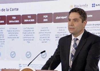 SAT iniciará en enero de 2026 cobro de 51 mil millones de pesos a dos empresas de Salinas Pliego tras fallo de la Corte