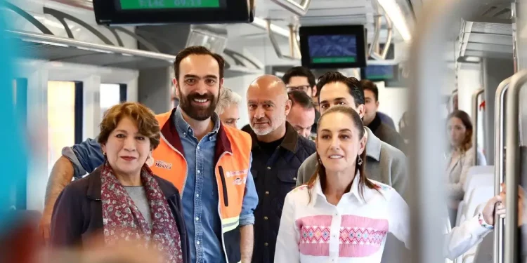 Tren Suburbano Lechería–AIFA estaría listo en el primer trimestre de 2026: Sheinbaum