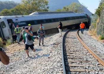Sheinbaum ordena atención inmediata a víctimas del accidente del Tren Interoceánico