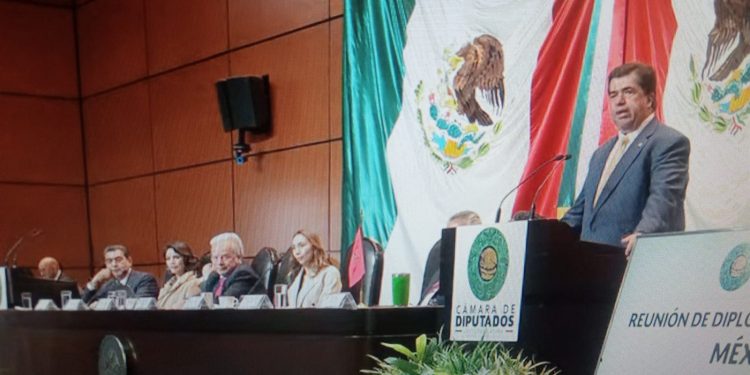 Pedro Haces Barba destaca la diplomacia parlamentaria y la relación México-Marruecos