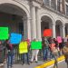 Trabajadores despedidos de Tecámac piden intervención de la gobernadora Delfina Gómez