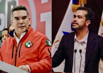 Escala confrontación entre Máynez y Alejandro Moreno por Venezuela y acusaciones de autoritarismo en México